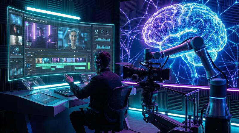 搞机硬核出圈视频：AI影视