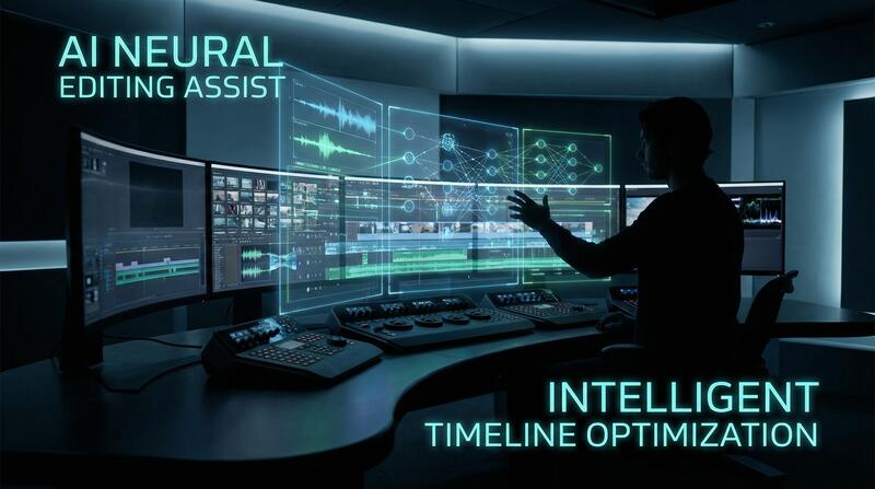 搞机AI视频剪辑教程：智能后期制作演示